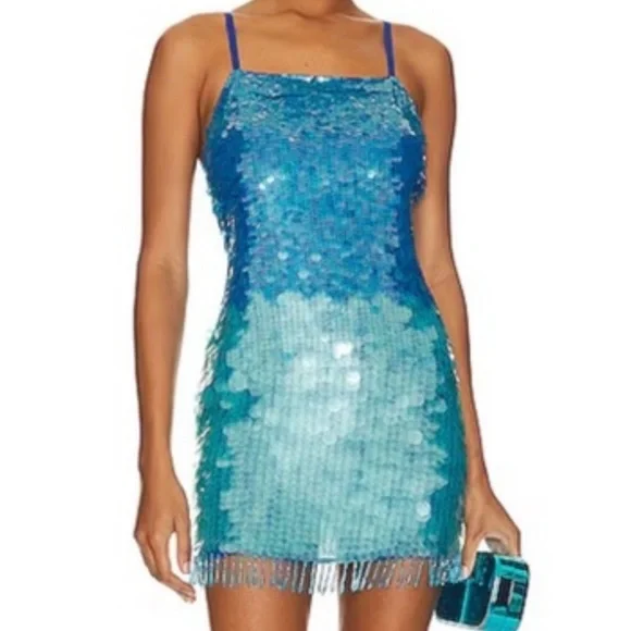 Two Tone Mini Dress - Picture 1 of 2